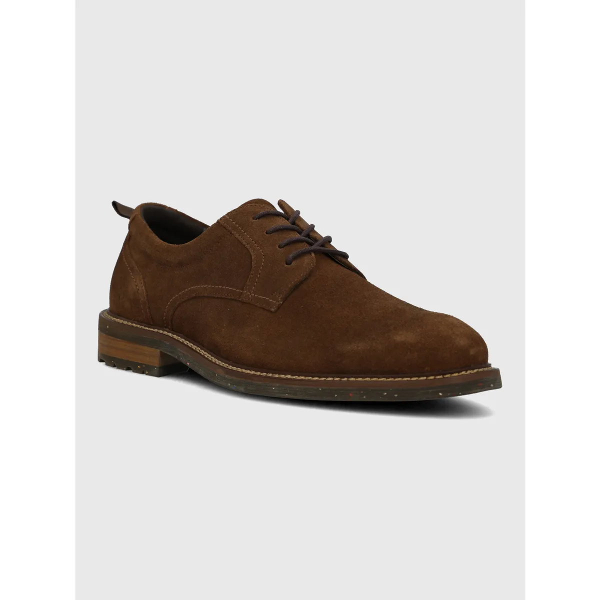 HUSH PUPPIES - Zapato Cuero Hombre Hinton Café HUSH PUPPIES