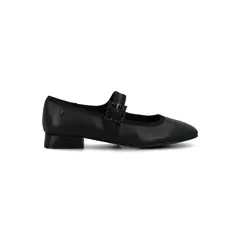 HUSH PUPPIES - Ballerina Cuero Mujer Hally Negro