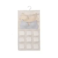 GENERICO - Organizador Colgante Sostenes Calcetas Ropa Interior 5nivels COLOR ROSA