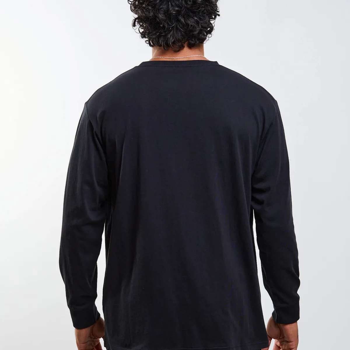 MAUI AND SONS - Polera ML Stencil Negro Hombre Maui And Sons