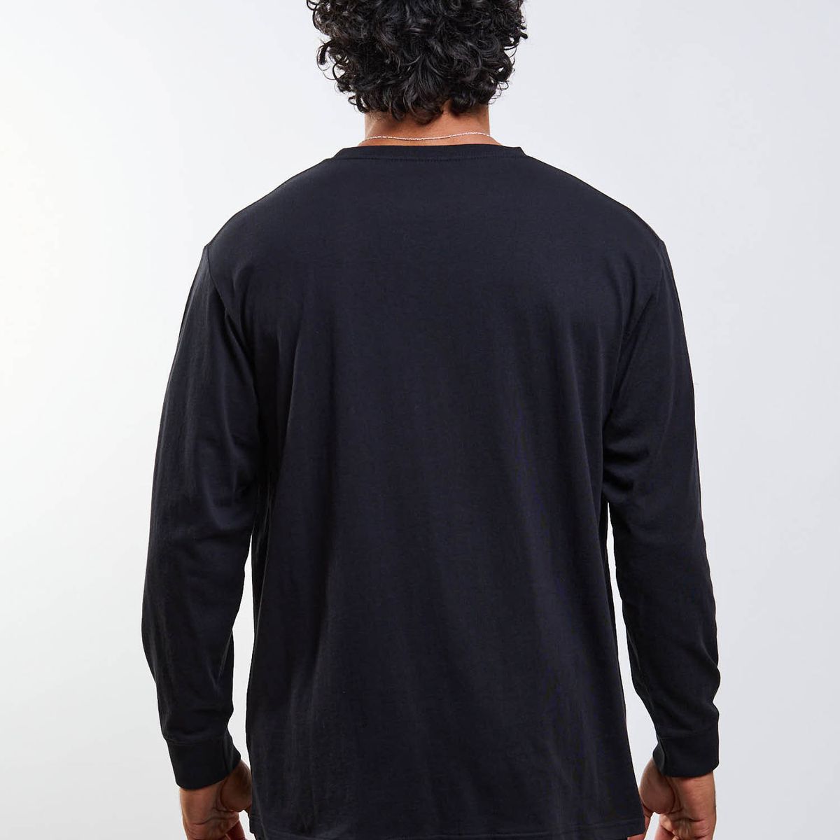 MAUI AND SONS - Polera ML Stencil Negro Hombre Maui And Sons