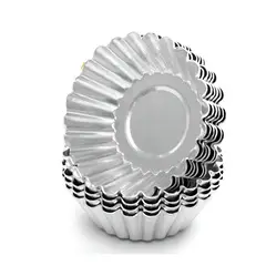 PASTELERIUS - Pack X12 Molde Mini Tartaleta Tarta Moldes Aluminio 45cm Molde Tartaleta Molde Aluminio Molde Tarta