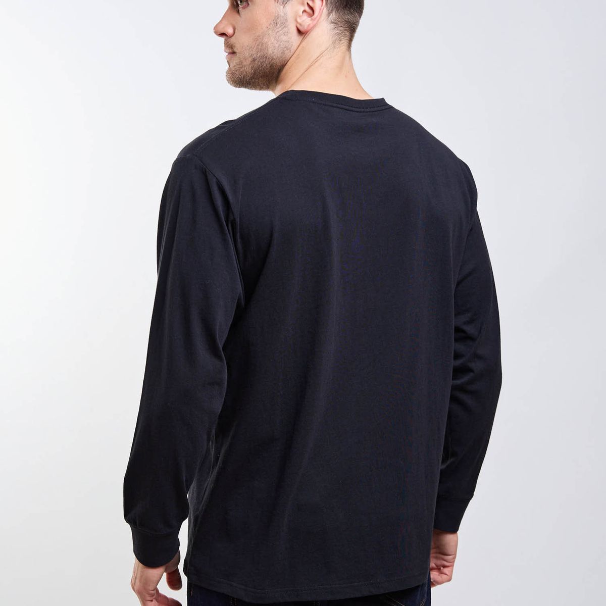 MAUI AND SONS - Polera ML Capsule Negro Hombre Maui And Sons