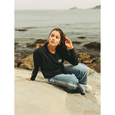 Imagen 2 del producto Polera ML Islandia Negro Mujer