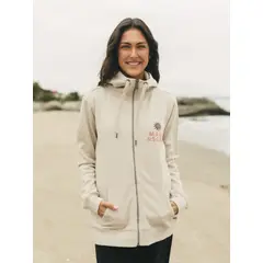 MAUI AND SONS - Poleron FZ Bora Bora Beige Mujer