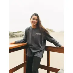 MAUI AND SONS - Polera ML Bouvet Gris Mujer