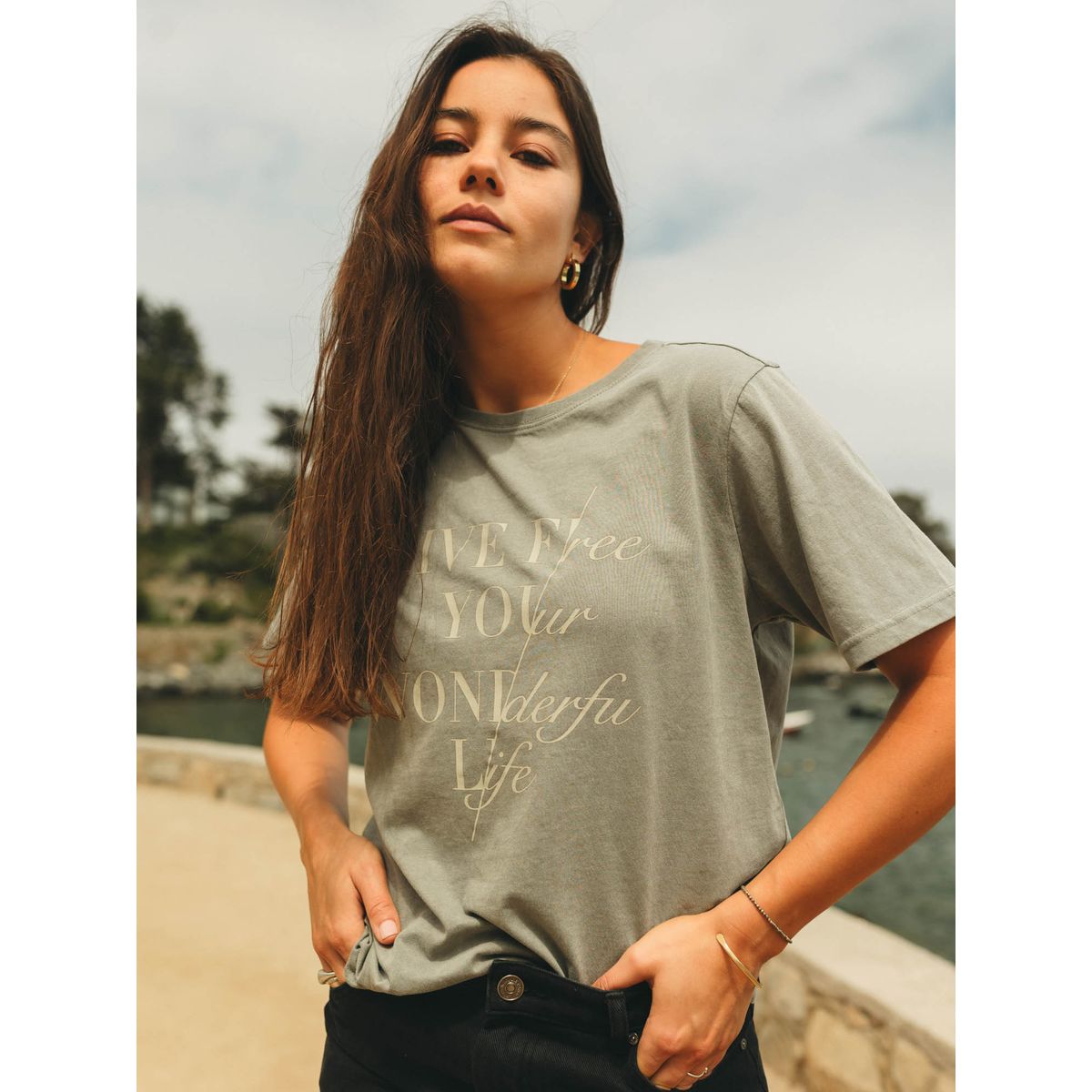 MAUI AND SONS - Polera Mc Bequia Verde Mujer Maui And Sons