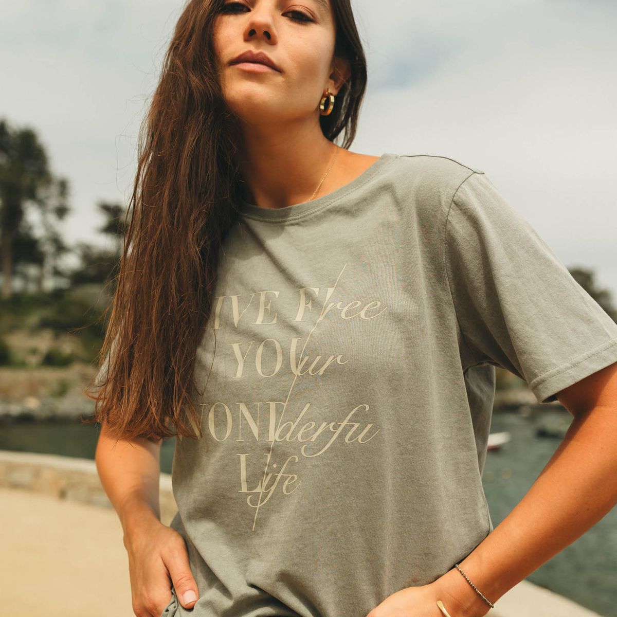 MAUI AND SONS - Polera Mc Bequia Verde Mujer Maui And Sons