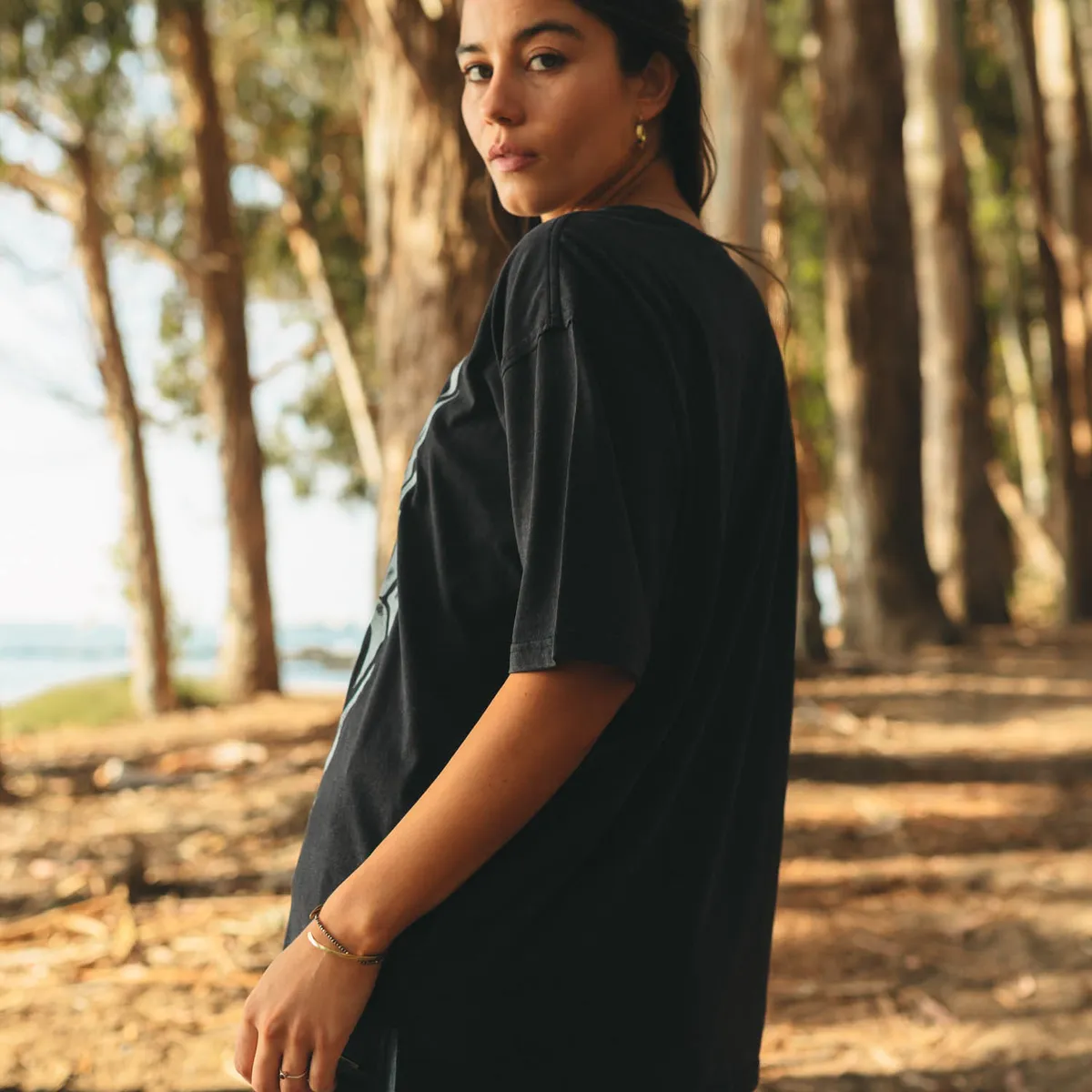 MAUI AND SONS - Polera Mc Capraia Negro Mujer Maui And Sons