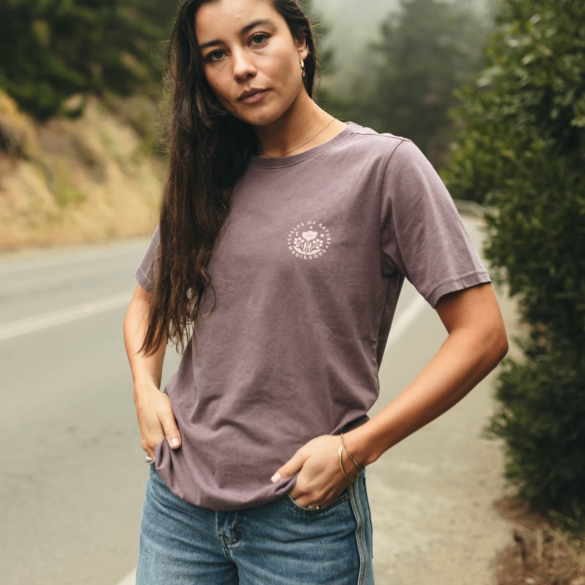MAUI AND SONS - Polera Mc San Blas Morado Mujer Maui And Sons