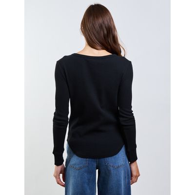 Imagen 2 del producto Polera ML Sicilia Negro Mujer