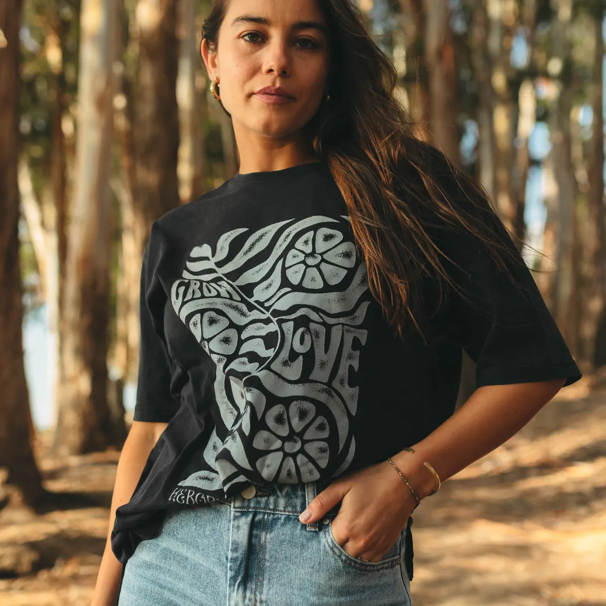 MAUI AND SONS - Polera Mc Capraia Negro Mujer Maui And Sons
