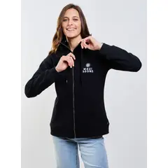 MAUI AND SONS - Poleron FZ Bora Bora Negro Mujer