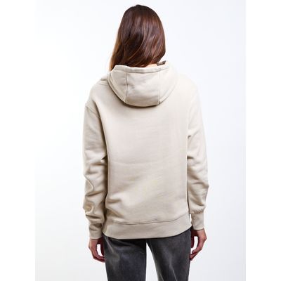 Imagen 2 del producto Poleron Canguro Bali Beige Mujer