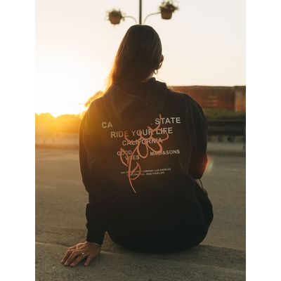 Imagen 2 del producto Poleron Canguro Fiyi Negro Mujer