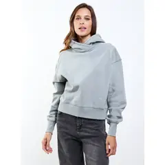 MAUI AND SONS - Poleron Canguro Sri Lanka Verde Mujer