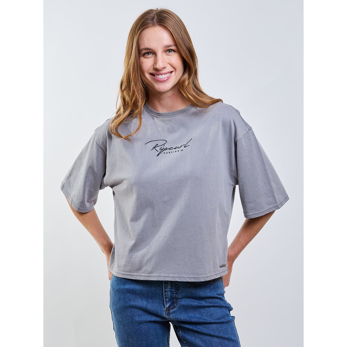 RIP CURL - Polera MC Aloha Verde Mujer Rip Curl
