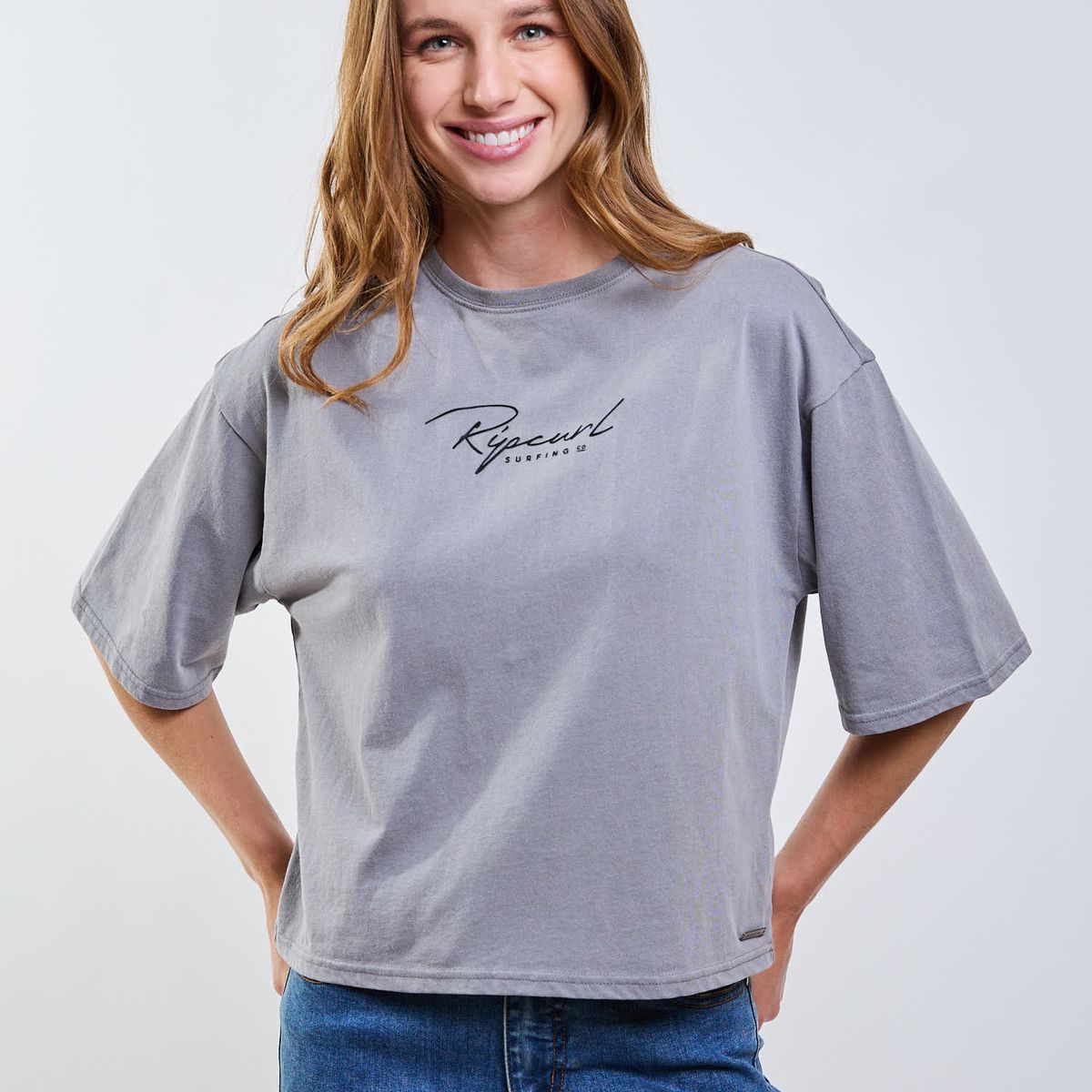 RIP CURL - Polera MC Aloha Verde Mujer Rip Curl