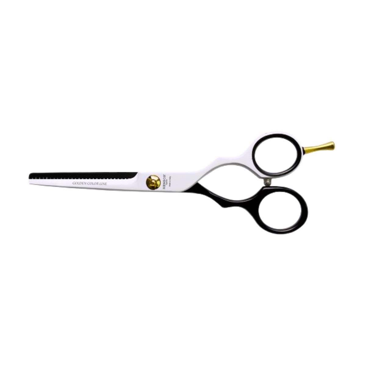 HENBOR - Tijera Henbor Italana 783W Esculpidora 6 Blanco & Negro