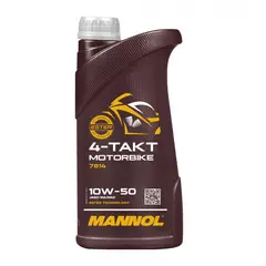 GENERICO - Aceite Moto Mannol 10W-50 Sintético Éster JASO MA2 1 Litro