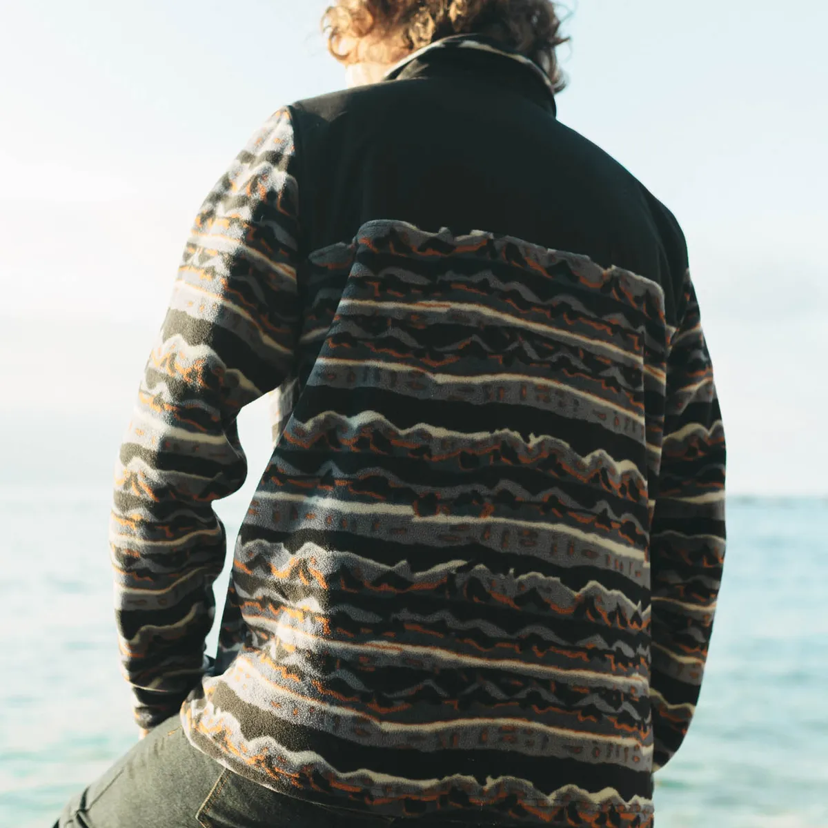 MAUI AND SONS - Poleron Polar Summit Trail Multicolor Hombre Maui And Sons