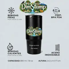 GENERICO - Botella Térmica especial para Trekking Acero Inox 890ml