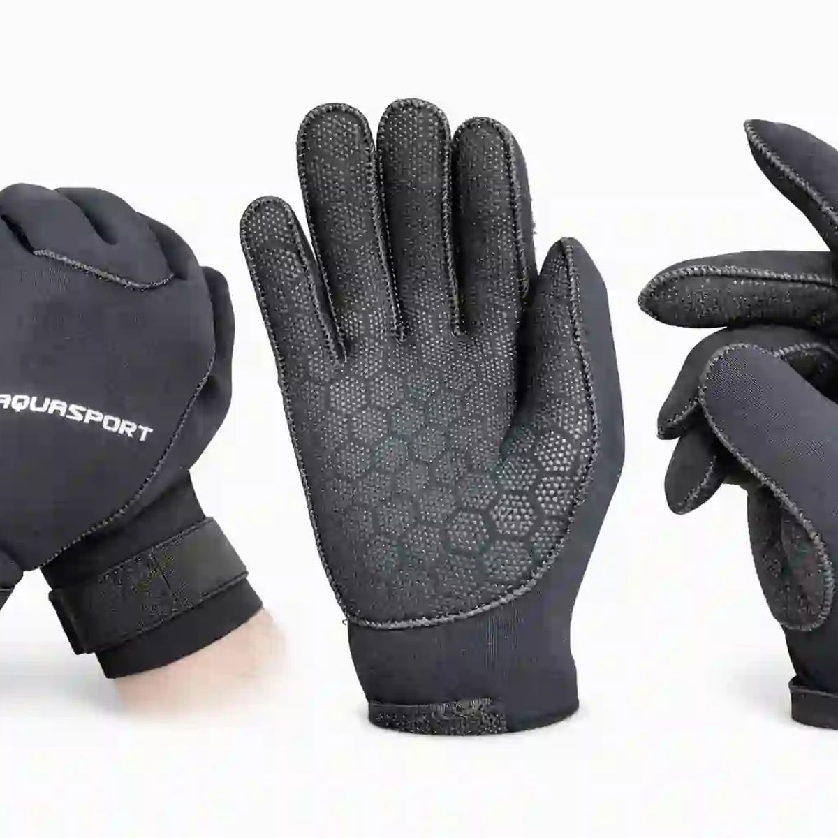 AQUASPORT - Guantes Neopreno Aquasport Flex 5mm Buceo Talla XL