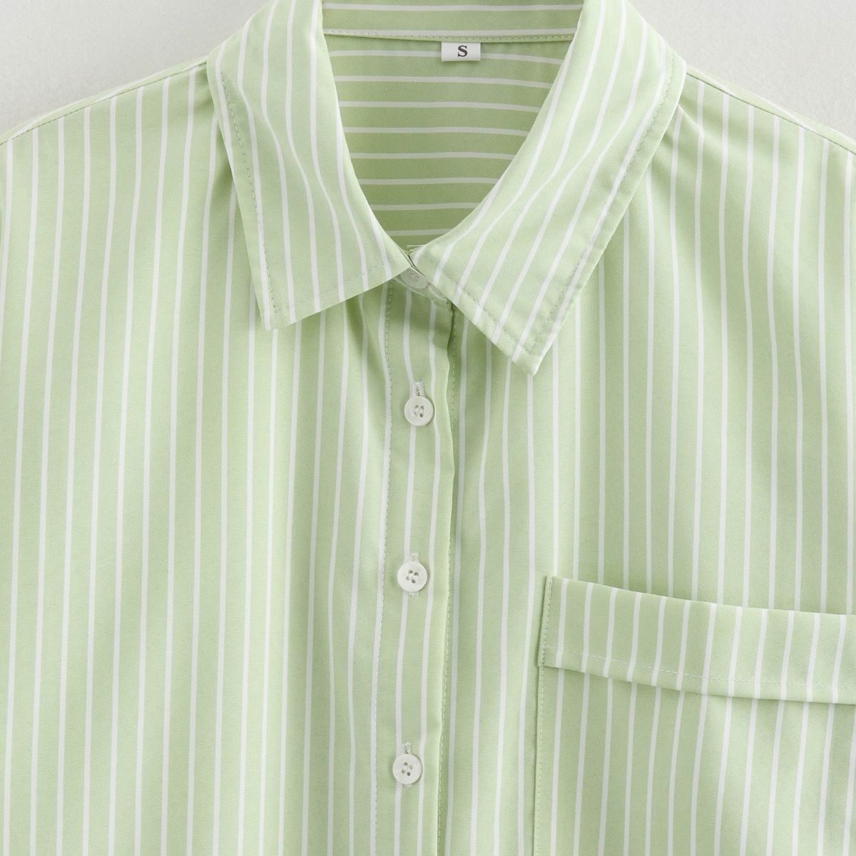 VELVET - Camisa Rayas Amalfi Celeste
