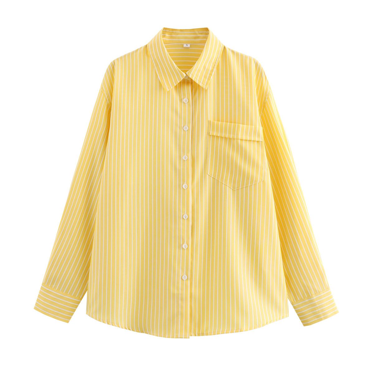VELVET - Camisa Rayas Amalfi Celeste
