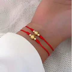 GENERICO - Hilos de Amor San Valentin Oro Laminado 18k