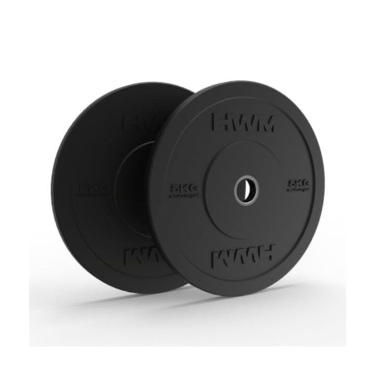 HWM - Par discos olímpicos bumpers 5KG HWM