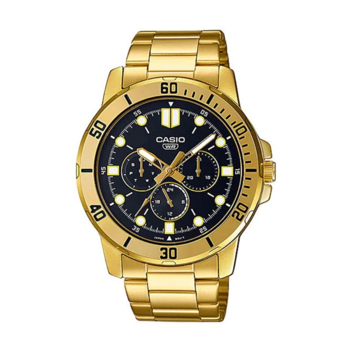 CASIO - Reloj Análogo Casio Hombre MTP-VD300G-1E