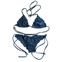 COOL AMAZONIA - - CONJUNTO DE BIKINI AZUL MODELO TAMISA