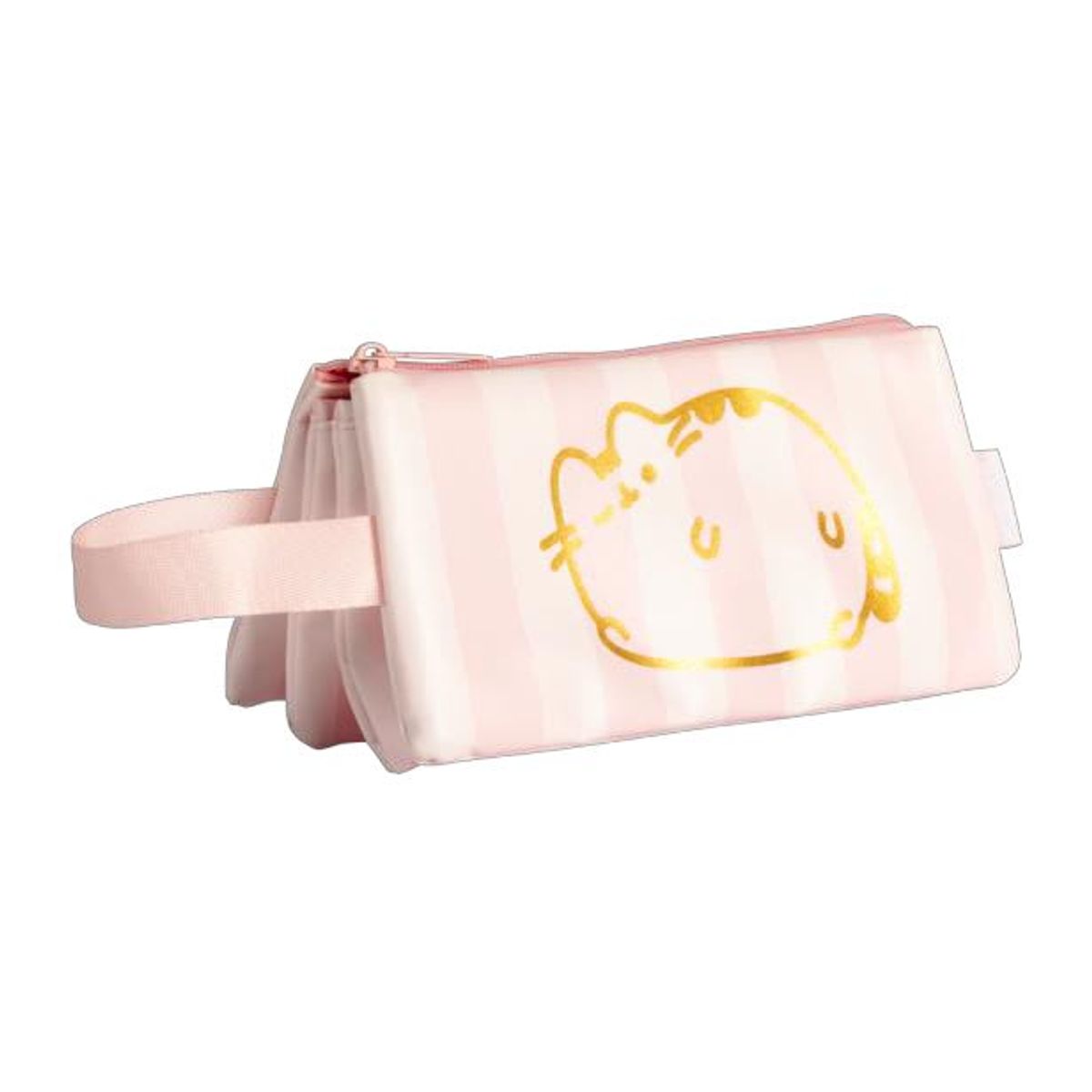 MOOVING - ESTUCHE ESCOLAR CUADRUPLE MOOVING PUSHEEN ROSADO
