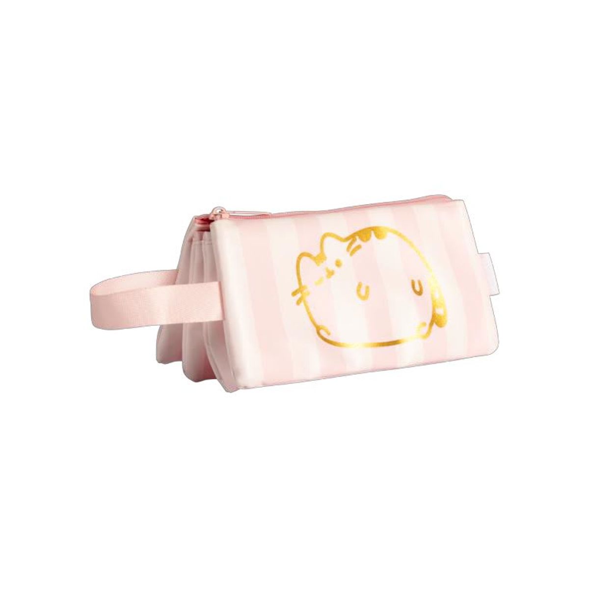 MOOVING - ESTUCHE ESCOLAR CUADRUPLE MOOVING PUSHEEN ROSADO