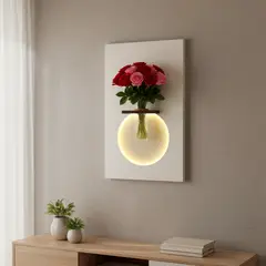 GENERICO - Cuadro Decorativo Moderno con Luz Led