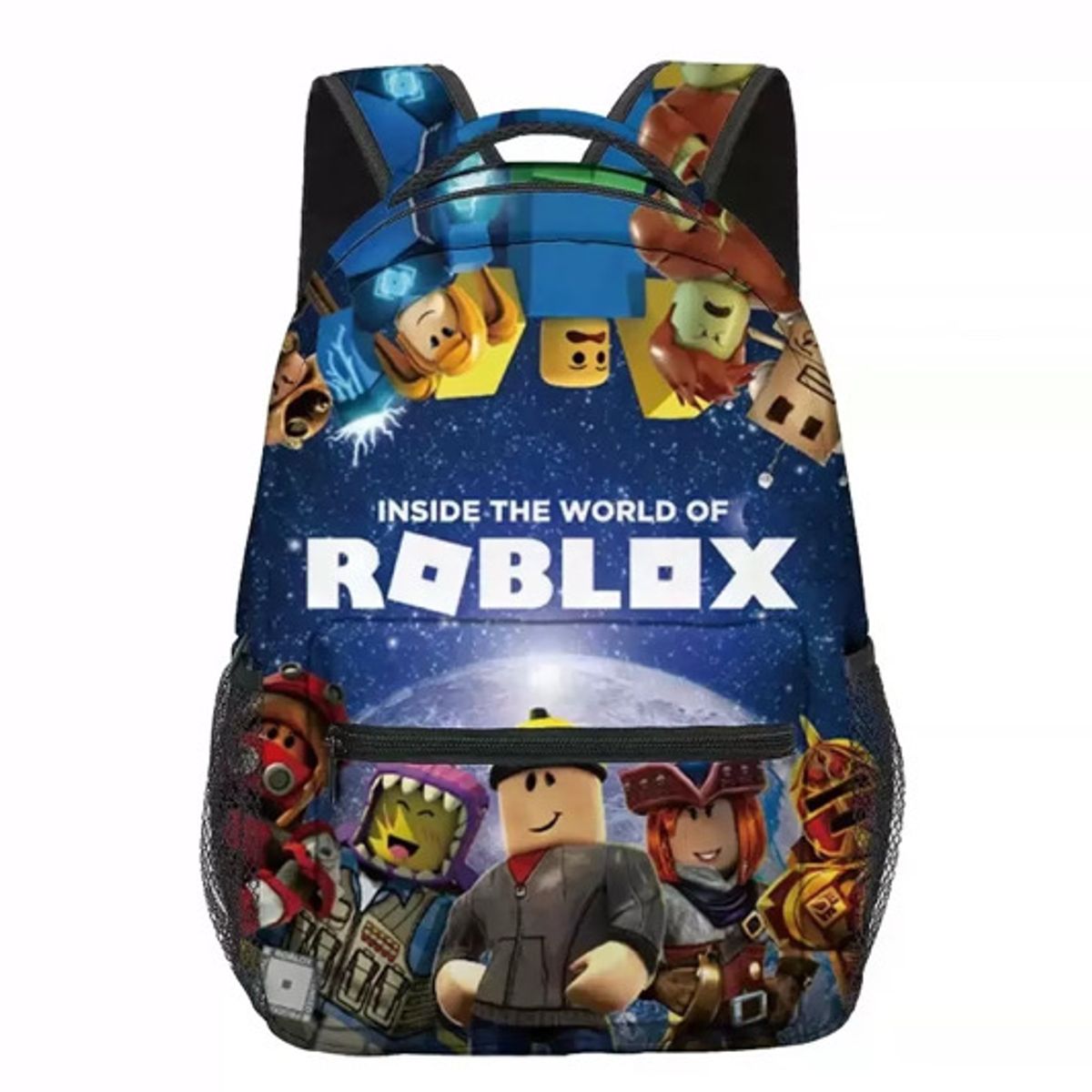GENERICO - Mochila Diseño Roblox Gamer 18l Poliéster Notebook 15 Calidad