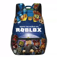 GENERICO - Mochila Diseño Roblox Gamer 18l Poliéster Notebook 15 Calidad