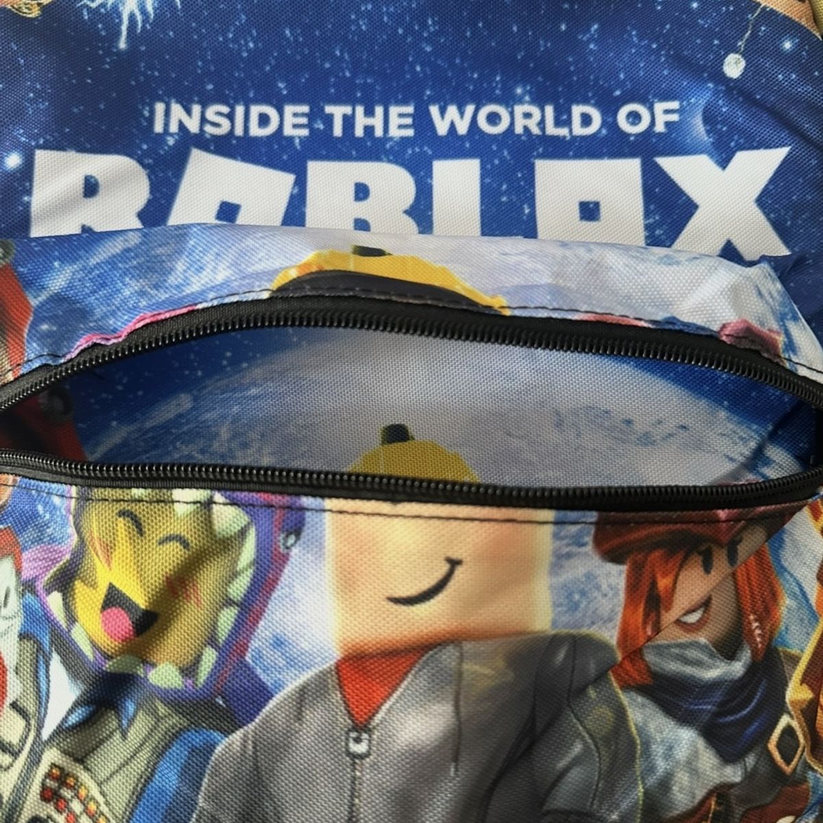 GENERICO - Mochila Diseño Roblox Gamer 18l Poliéster Notebook 15 Calidad