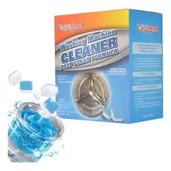 GENERICO - Pastillas Efervescentes Limpieza De Máquina Lavadora X12