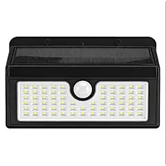 MEGABRIGHT - Panel Solar Con Sensor De Movimiento 4W 6000K