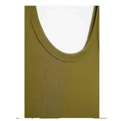 VELVET - Body Acanalado Leonor Negro