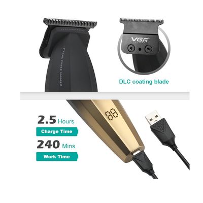 Imagen 2 del producto Máquina Patillera Profesional V-906 Magnetico 9000 Rpm Dorado