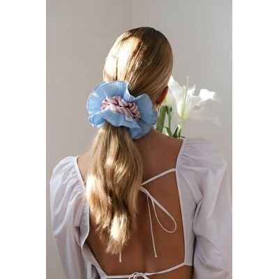 Imagen 2 del producto RUMBA SCRUNCHIE CON VUELO ESTILO CEBRA