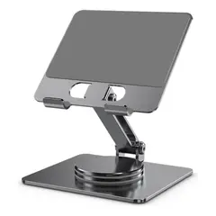 GENERICO - Soporte Universal Para Tableta Aluminioplegable Y Giratorio