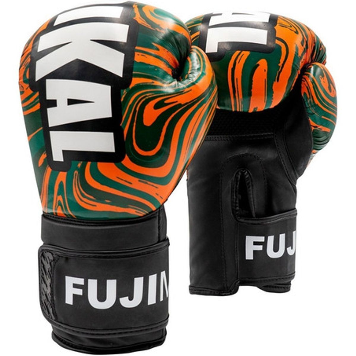 FUJIMAE - Guantes Boxeo Radikal 3.0 12oz Naranjo