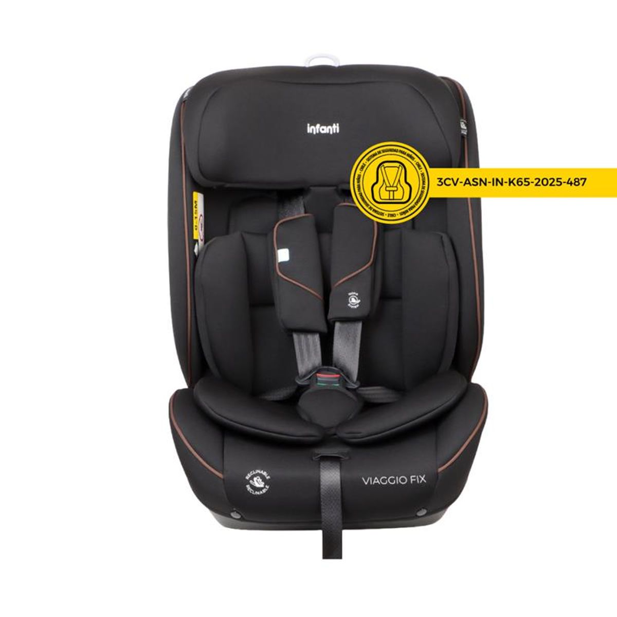 INFANTI - Silla Auto Combinada Viaggio Fix Black Infanti