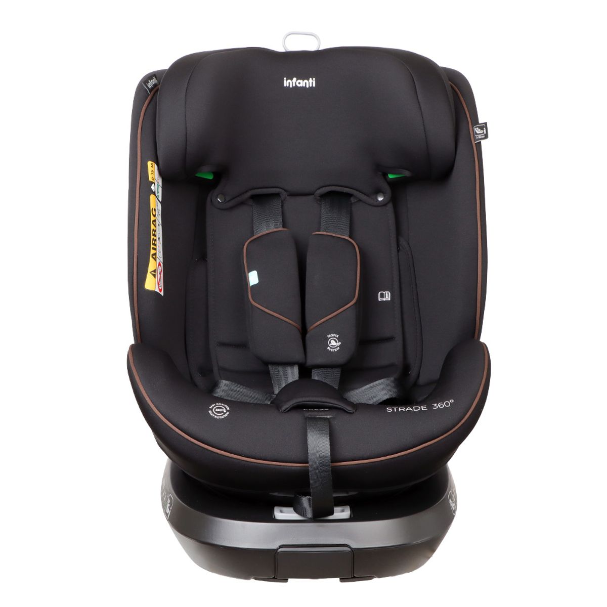 INFANTI - Silla Auto Convertible Strade 360° Black Infanti