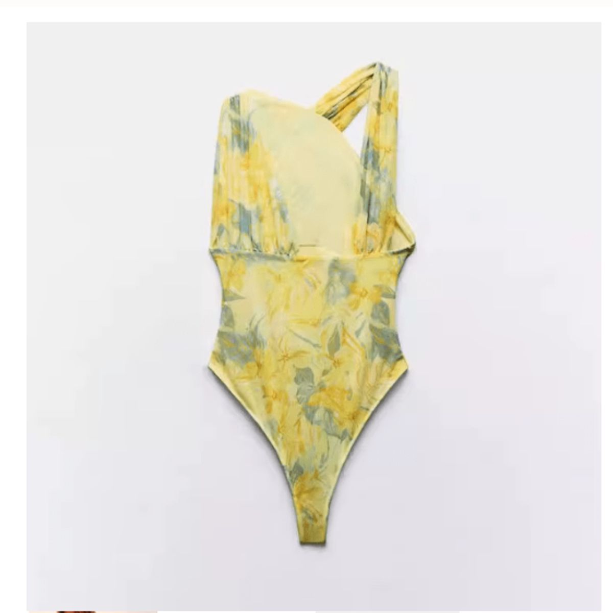 VELVET - Body Asimetrico Martina Animal Print