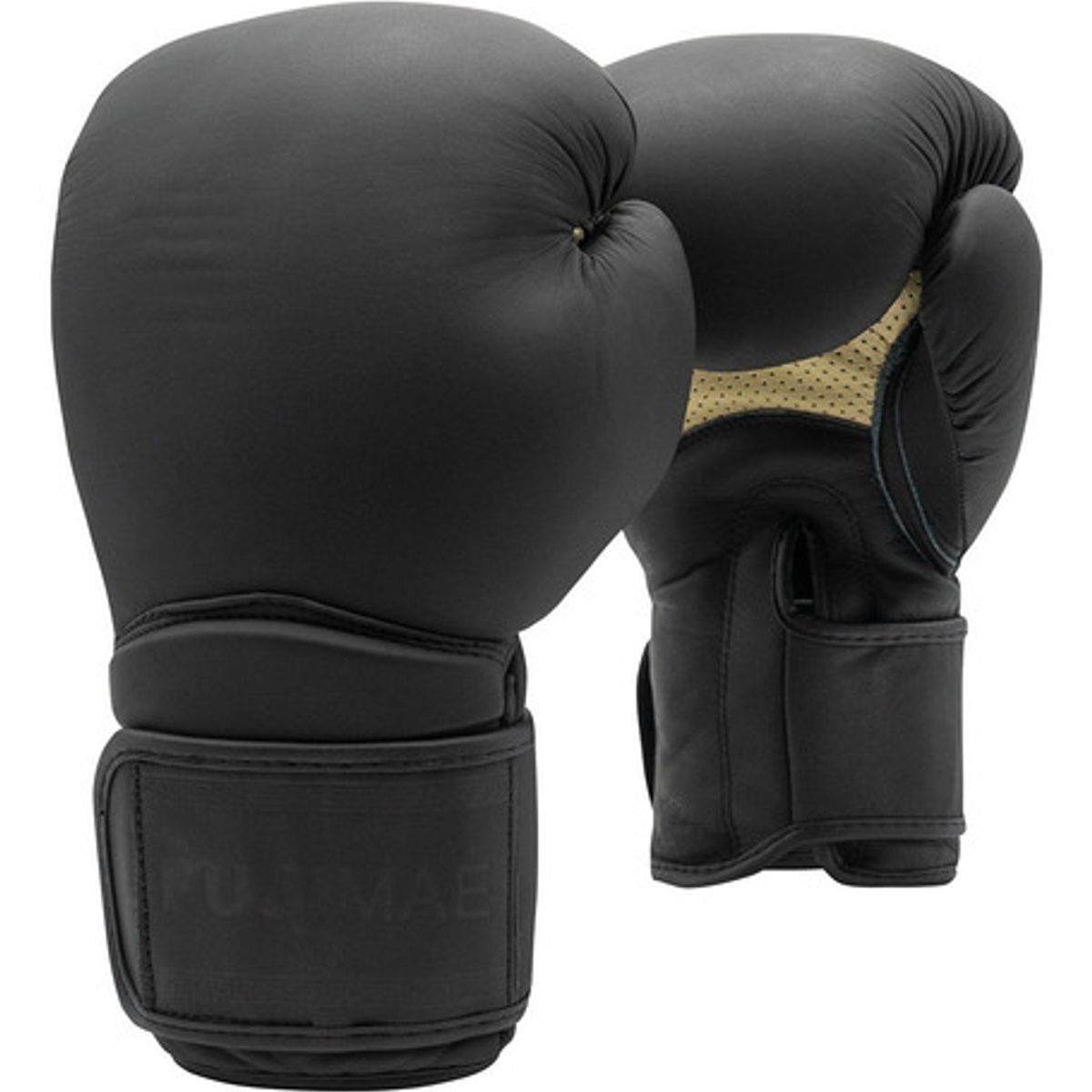 FUJIMAE - Guantes Boxeo 10oz Advantage Cuero QS  Negro
